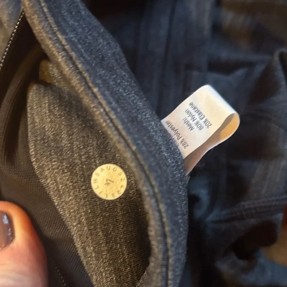 Lululemon Athletica Charcoal Leggings